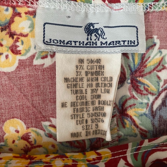 Jonathan Martin vintage toddler girls 2 pieces top and pants fruit print size 5 - Picture 9 of 14